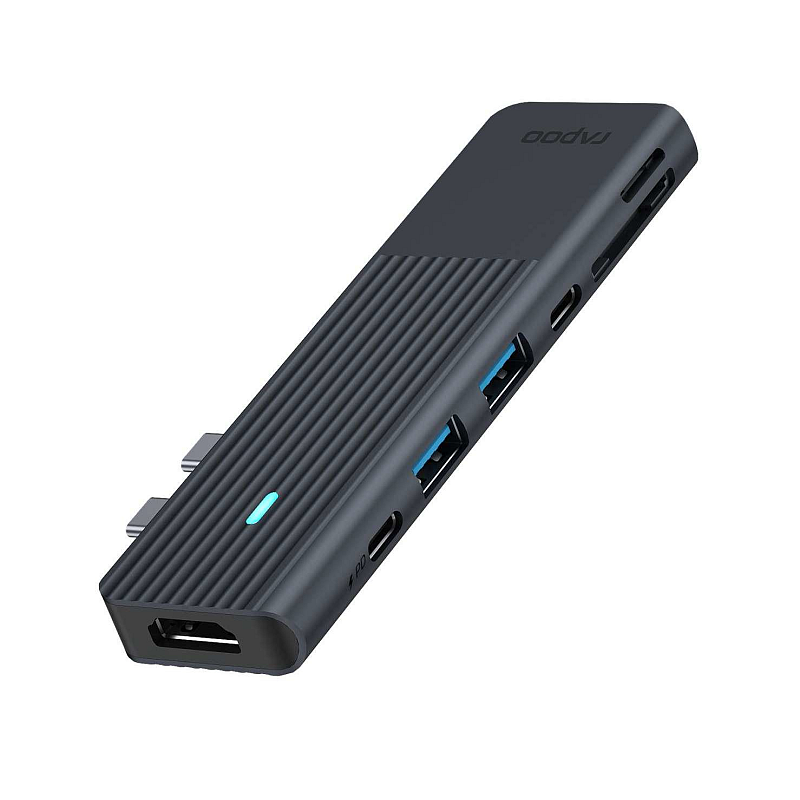 Rapoo UCM-2003 Schnittstellenkarte/Adapter HDMI, USB 3.2 Gen 1 (3.1 Gen 1), USB Typ-C