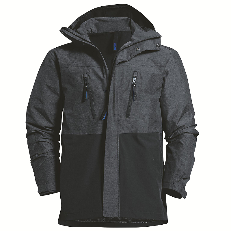 Uvex suXXeed Jacke Schwarz, Grau