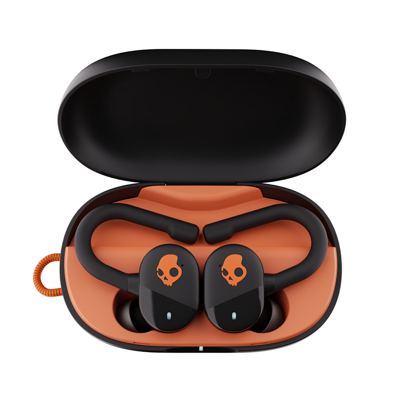 Skullcandy PUSH PLAY ACTIVE Kopfhörer Kabellos im Ohr Anrufe/Musik/Sport/Alltag Bluetooth Schwarz, Orange