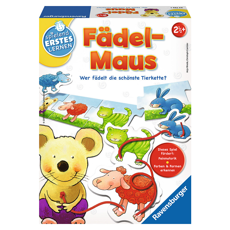 Ravensburger Fädel-Maus Brettspiel Lernen