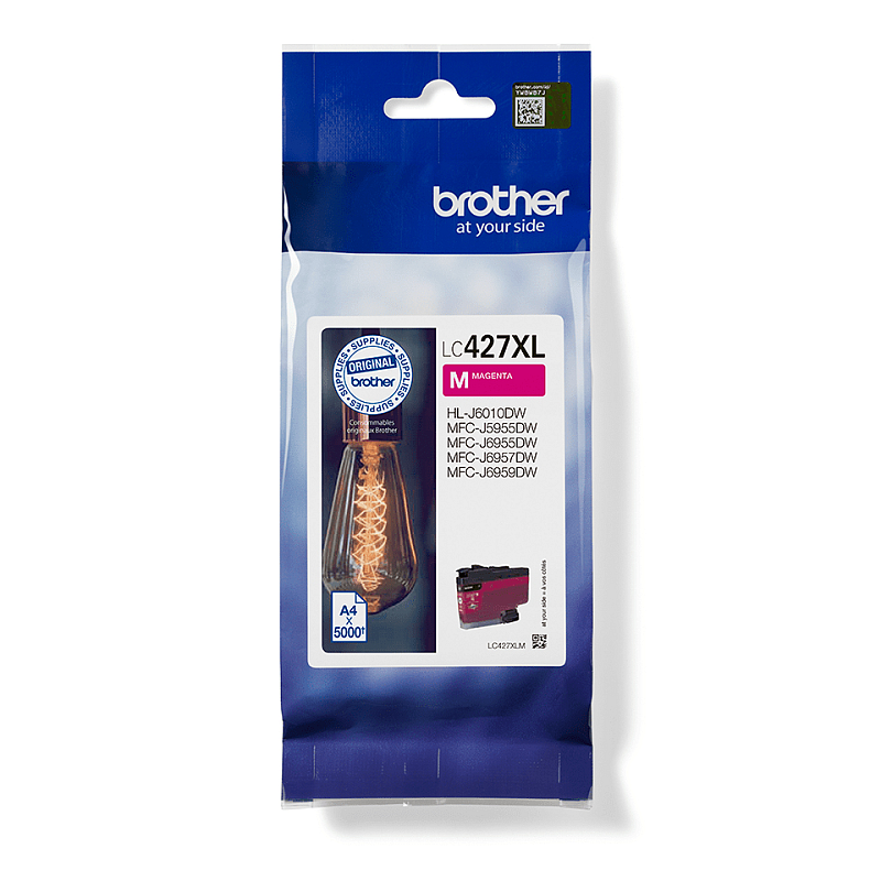Brother LC427XLM Druckerpatrone 1 Stück(e) Original Hohe (XL-) Ausbeute Magenta