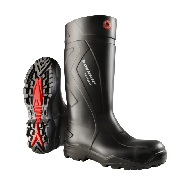 Dunlop Purofort+ Unisex Erwachsener Schwarz