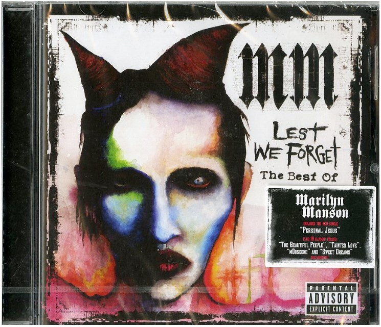 Universal Music Marilyn Manson - Lest We Forget (The Best of), CD Schwermetall
