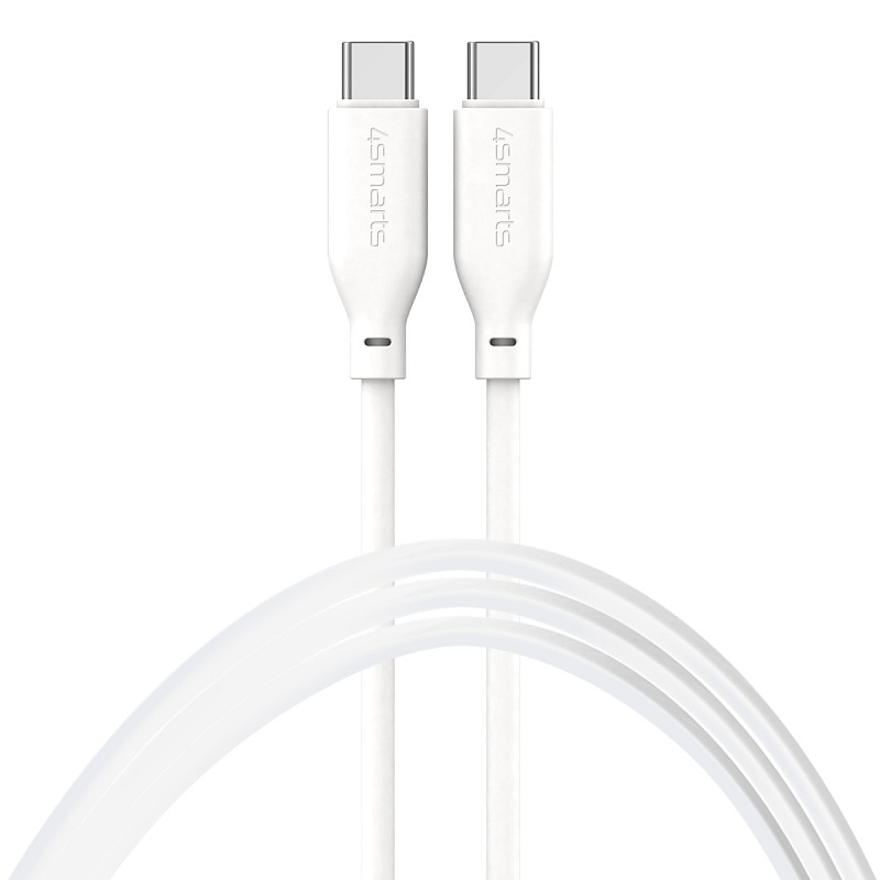 4smarts 468761 USB Kabel USB 2.0 1,5 m USB C Weiß
