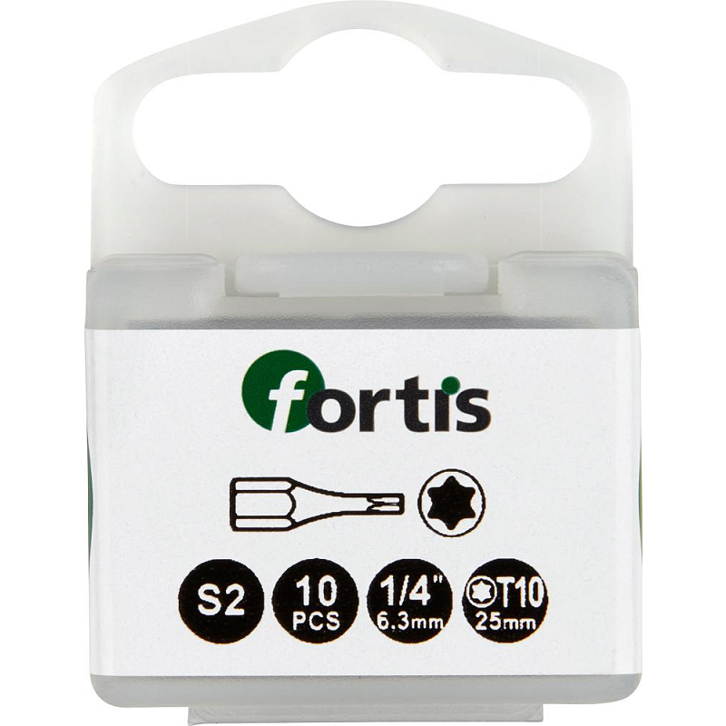 Fortis 4317784729291 Schraubenziehereinsatz 10 Stück(e)