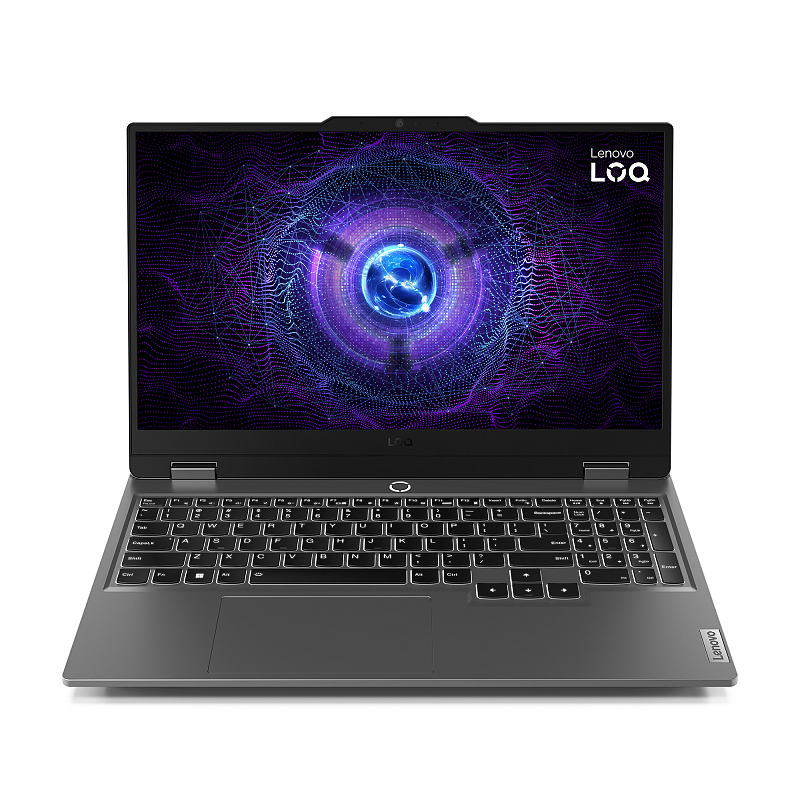 Lenovo LOQ 15IAX9 Intel® Core™ i5 i5-12450HX Laptop 39,6 cm (15.6") Full HD 24 GB DDR5-SDRAM 1 TB SSD NVIDIA GeForce RTX 4060 Wi-Fi 6 (802.11ax) Windows 11 Home UK Englisch Grau