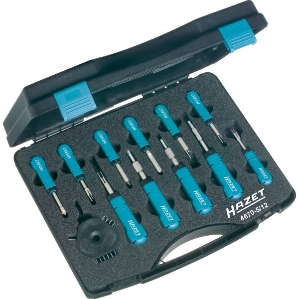 HAZET 4670-5/12 Mechanik-Werkzeugsätze 12 Werkzeug