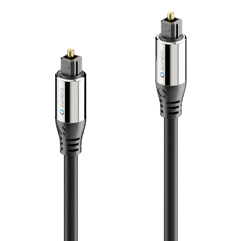 sonero S-OC100-005 Audio-Kabel 0,5 m Toslink Schwarz