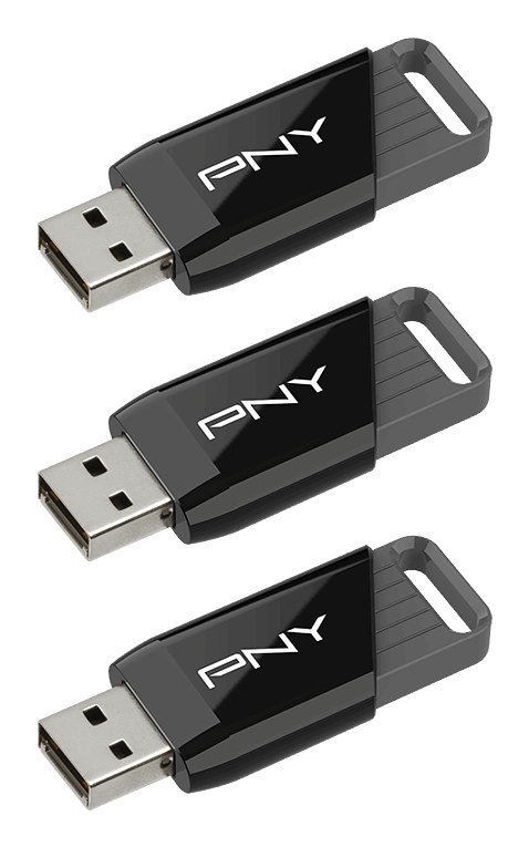 PNY Attaché X USB-Stick 128 GB USB Typ-A 3.2 Gen 1 (3.1 Gen 1) Schwarz