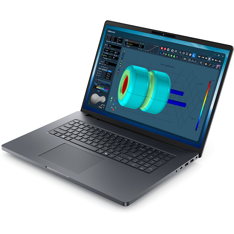 DELL Pro Max 18 Plus MB18250 Intel Core Ultra 9 285HX Mobiler Arbeitsplatz 45,7 cm (18") Quad HD+ 32 GB DDR5-SDRAM 1 TB SSD NVIDIA RTX PRO 3000 Blackwell Wi-Fi 7 (802.11be) Windows 11 Pro Deutsch Schwarz