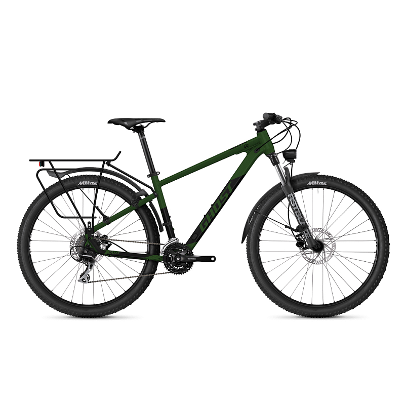 GHOST-Bikes Kato EQ 27.5 AL Mountainbike Aluminium Grün