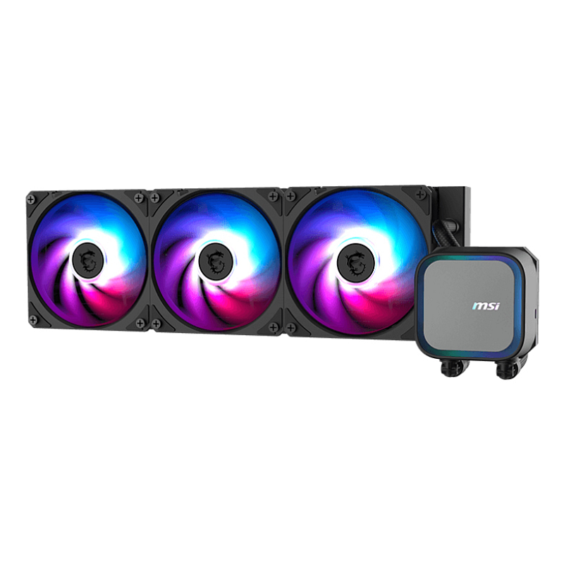 MSI MAG Coreliquid A13 360 Hauptplatine, Prozessor All-in-One-Flüssigkeitskühler 12 cm Schwarz 1 Stück(e)