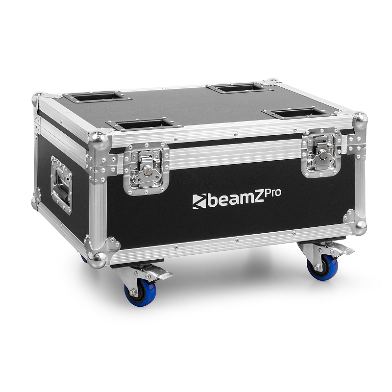 BeamZ FL200 Projektortasche Aluminium, Schaum Schwarz, Silber