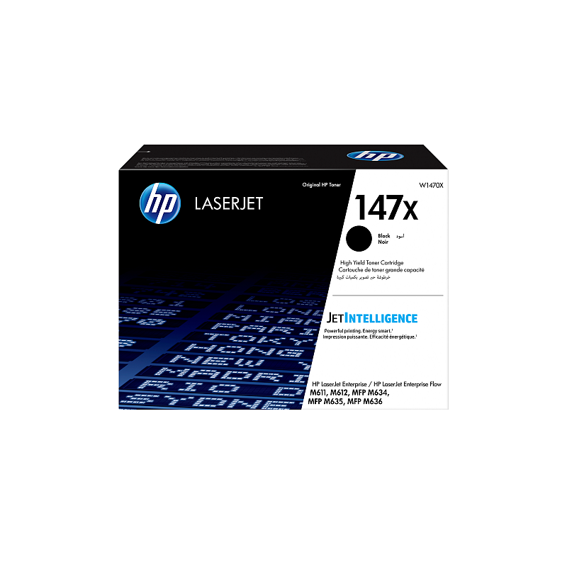 HP LaserJet 147X Schwarz Original Tonerkartusche mit hoher Reichweite