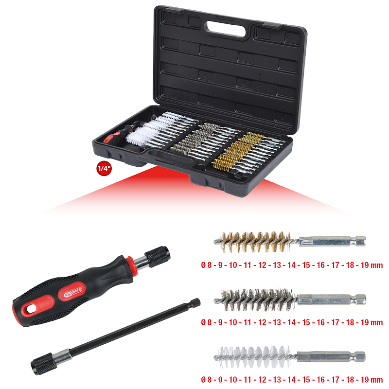 KS Tools 340.0010 Drahtbürste