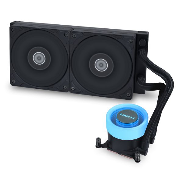Lian Li GA II LITE Prozessor All-in-One-Flüssigkeitskühler 12 cm Schwarz 1 Stück(e)