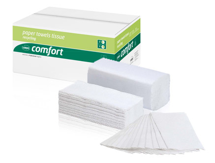 Wepa 277190 Papiertuch 160 Blätter Weiß
