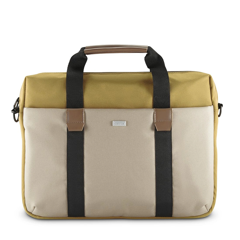 Hama Silvan 35,8 cm (14.1") Toploader-Tasche Beige, Gelb