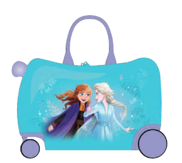 Undercover FRVX7659 Reisegepäck Karre Harte Schale Blau, Lila
