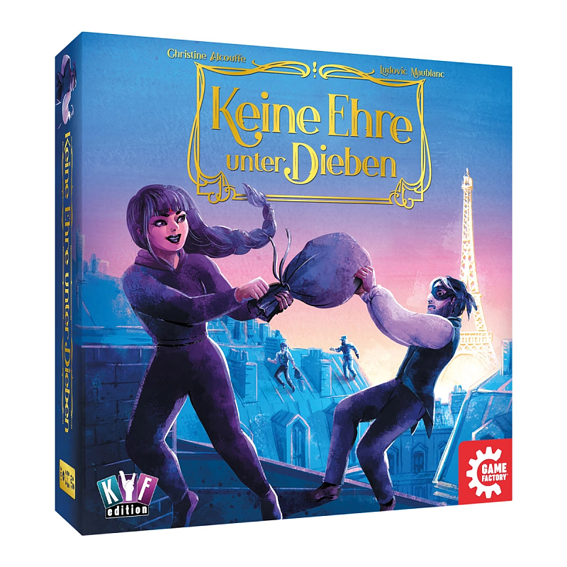Game Factory Keine Ehre unter Dieben 30 min Brettspiel Strategie