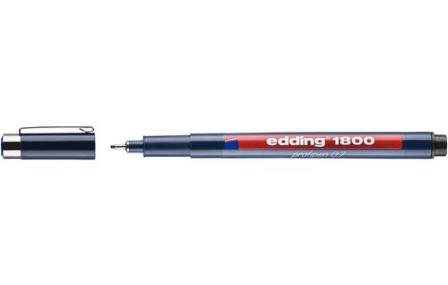 Edding 1800 Verschlossener Gelschreiber Schwarz 1 Stück(e)