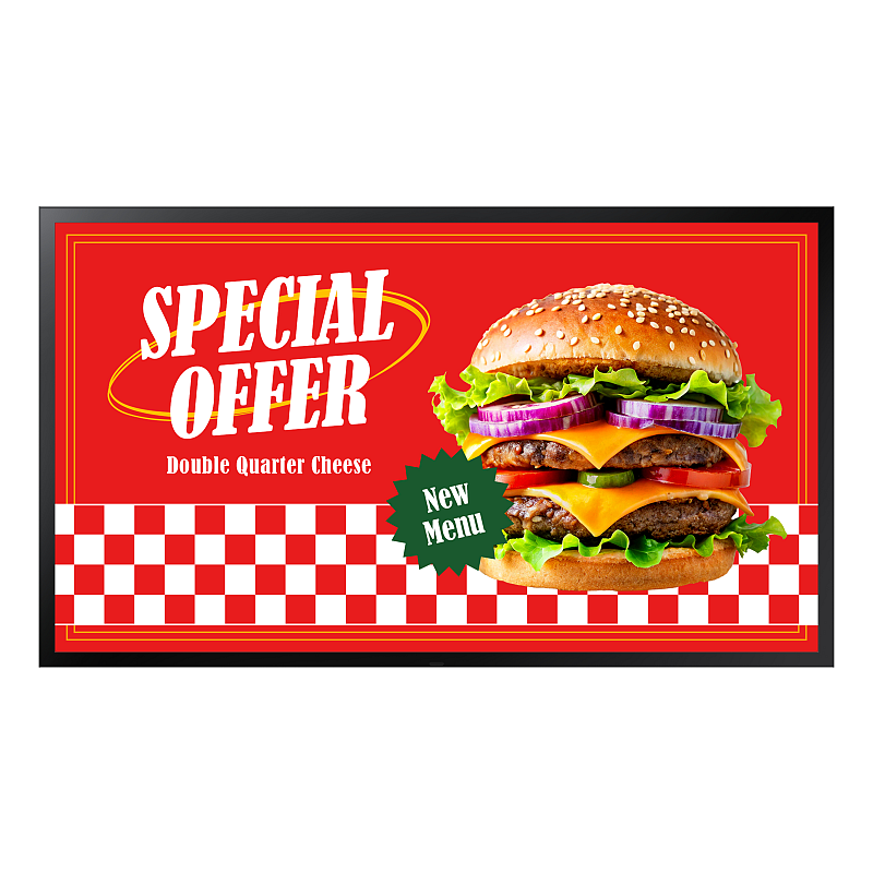 Samsung OH46DX Digital Signage Flachbildschirm 116,8 cm (46") LCD WLAN 3500 cd/m² Full HD Schwarz Tizen 24/7