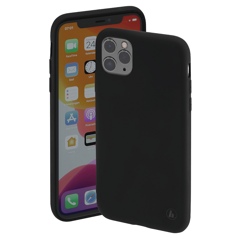 Hama "Finest Feel" Handy-Schutzhülle 16,5 cm (6.5") Cover Schwarz