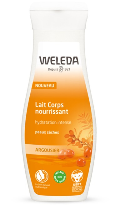 Weleda Lait Corps Nourrissant Argousier 200 ml Lotion Frauen