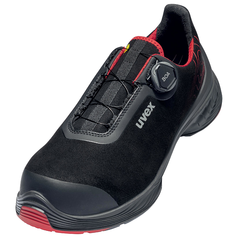 Uvex 68402 Männlich Erwachsener Schwarz, Rot