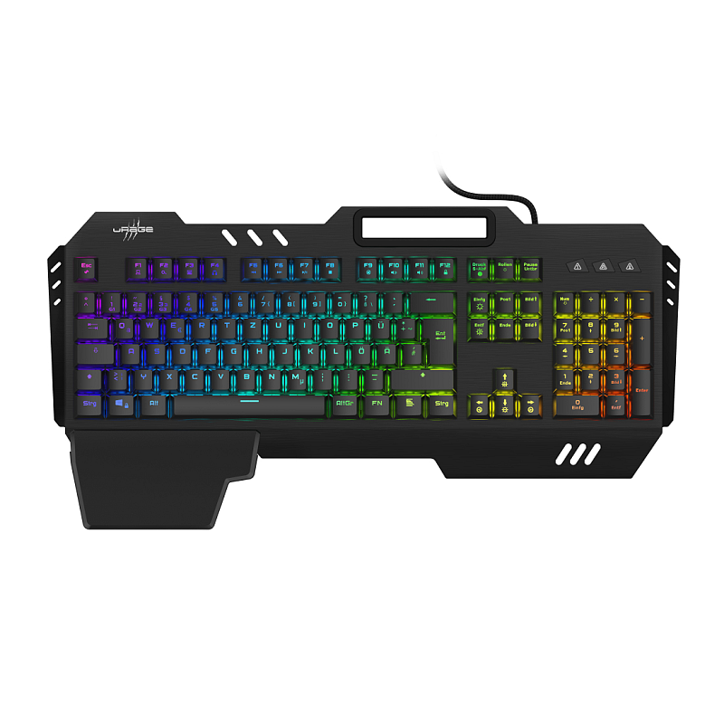 Hama Exodus 800 Mechanical Tastatur Gaming USB QWERTZ Deutsch Schwarz
