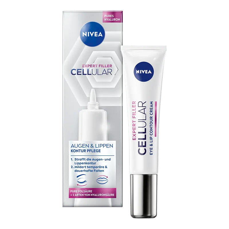 NIVEA CELLULAR Expert Filler Augen & Lippen Konturpflege