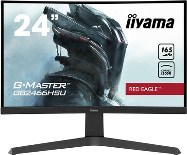 iiyama G-MASTER Red Eagle Computerbildschirm 59,9 cm (23.6") 1920 x 1080 Pixel Full HD LED Schwarz