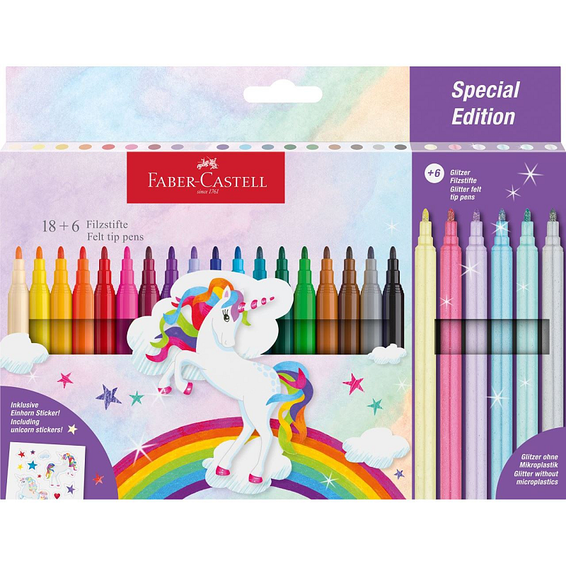 Faber-Castell 554221 Filzstift Mehrfarbig 24 Stück(e)