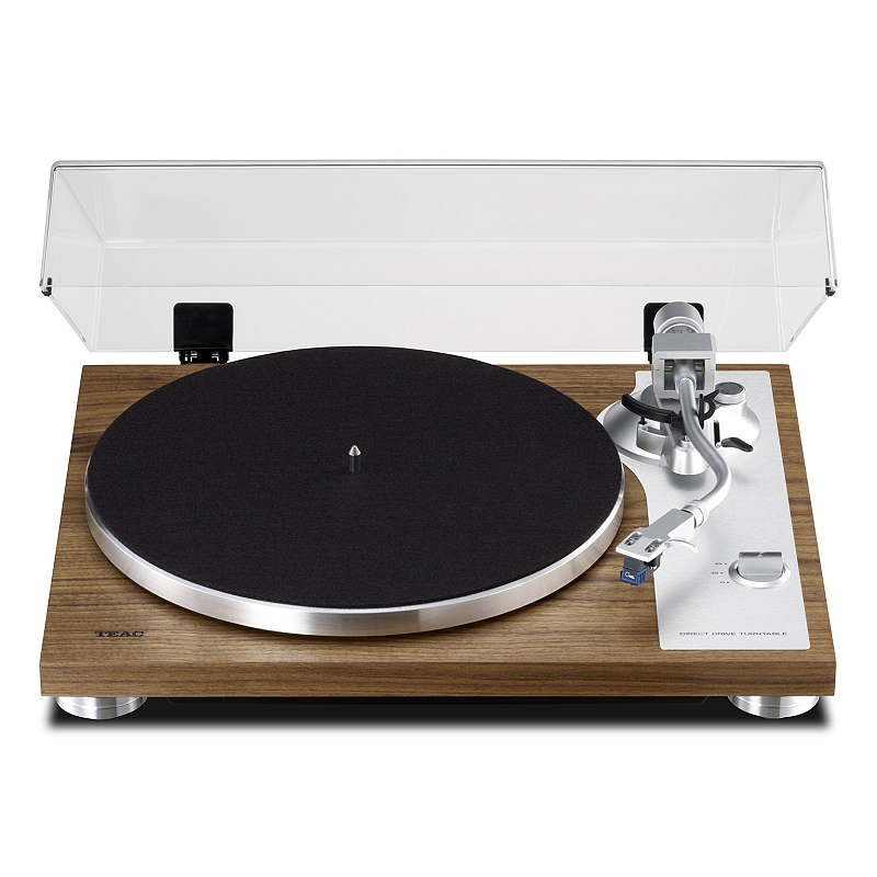 TEAC TN-4D-SE Plattenspieler mit Direktantrieb Walnuss Manuell
