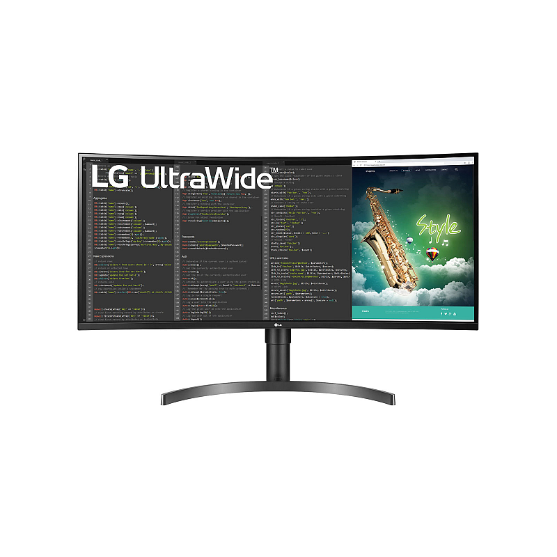 LG 35WN75C-B Computerbildschirm 88,9 cm (35") 3440 x 1440 Pixel UltraWide Quad HD Schwarz
