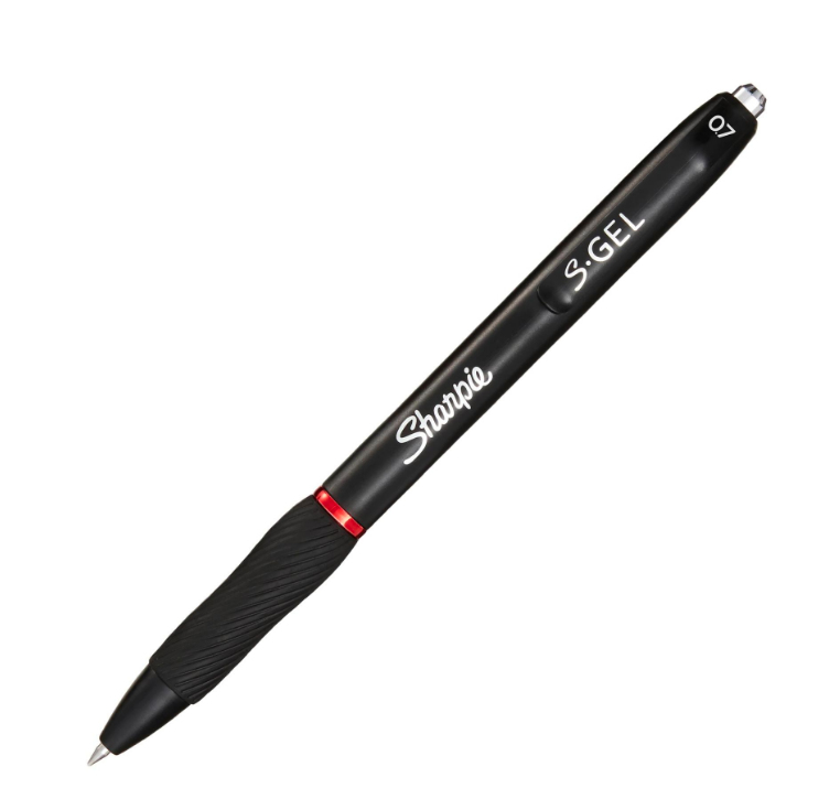 Sharpie S-Gel Ausziehbarer Gelschreiber Rot 12 Stück(e)