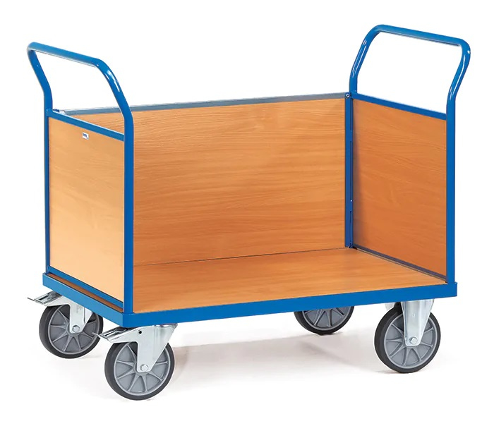fetra 2531 Bollerwagen Sperrholz, Stahl Transportwagen