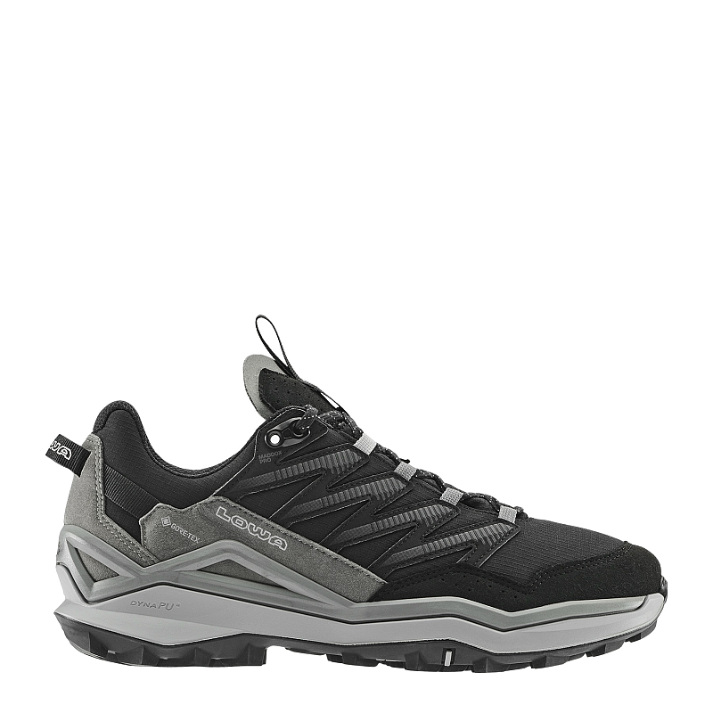 LOWA MADDOX PRO GTX LO Männlich Erwachsener Schwarz, Grau