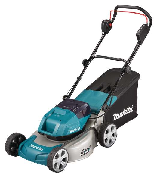 Makita DLM460Z Rasenmäher Akku Schwarz, Blau