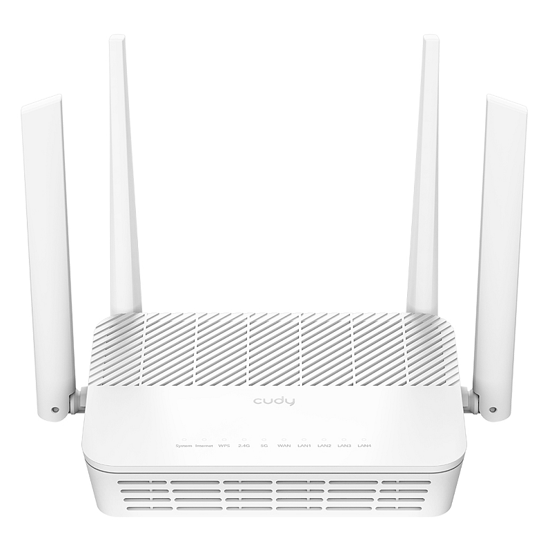 Cudy WR3000P WLAN-Router 2.5 Gigabit Ethernet Dual-Band (2,4 GHz/5 GHz) Weiß