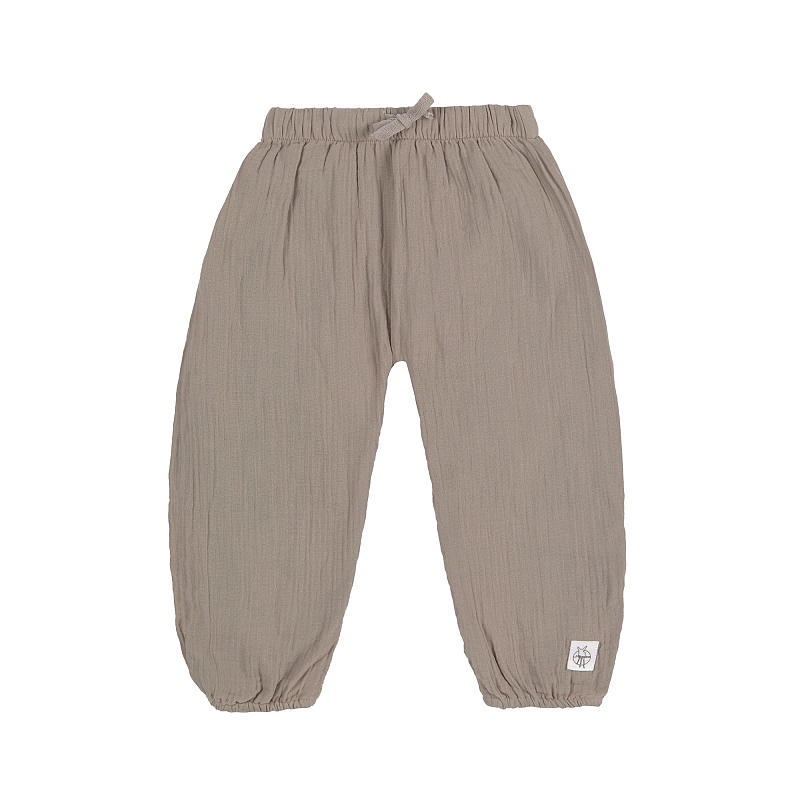 Lässig Baby Pumphose GOTS - Taupe, 68