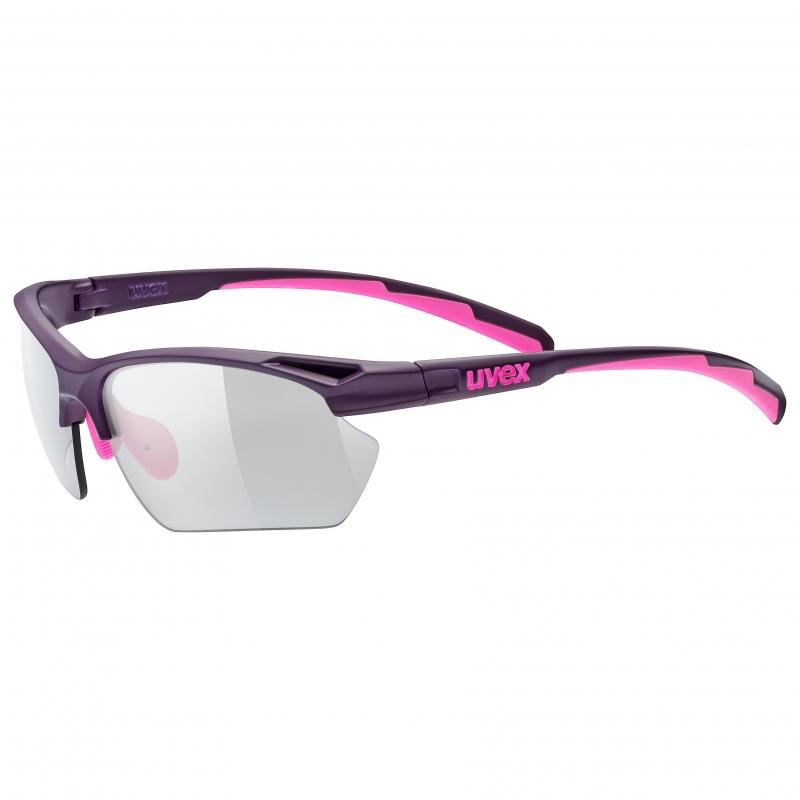 Uvex sportstyle 802 v Radsportbrille Randlos Violett