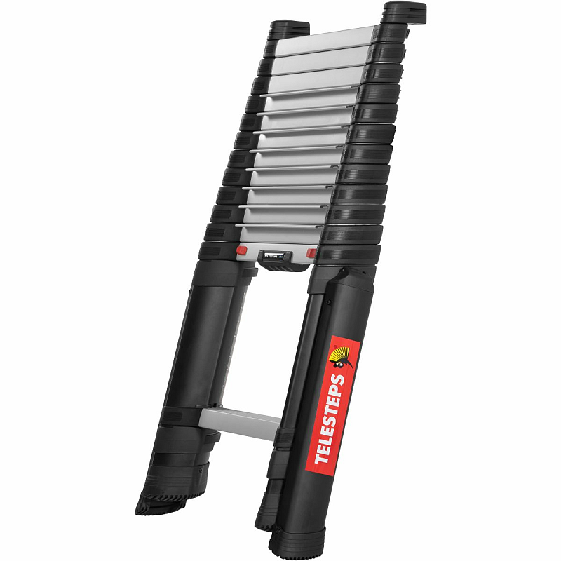 Telesteps 72226-541 Klappleiter Aluminium, Schwarz