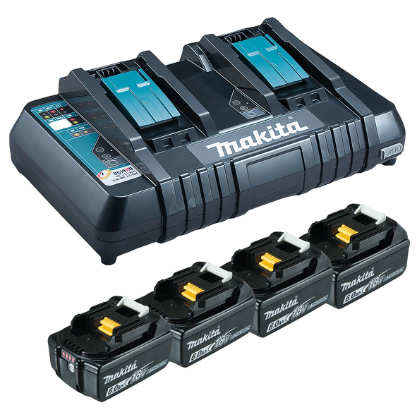 Makita 199485-6 Akku/Ladegerät für Elektrowerkzeug Batterie- & Ladegerät-Set