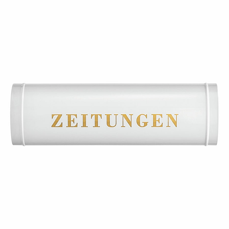 BURG-WÄCHTER 800 W Briefkasten Weiß Wandmontierter Briefkasten Kunststoff, Stahl