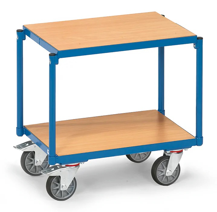 fetra 13550 Bollerwagen Sperrholz, Stahl Transportwagen