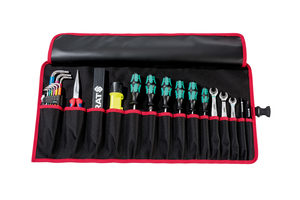 Parat 5990828991 Werkzeugkasten Leder Schwarz, Rot
