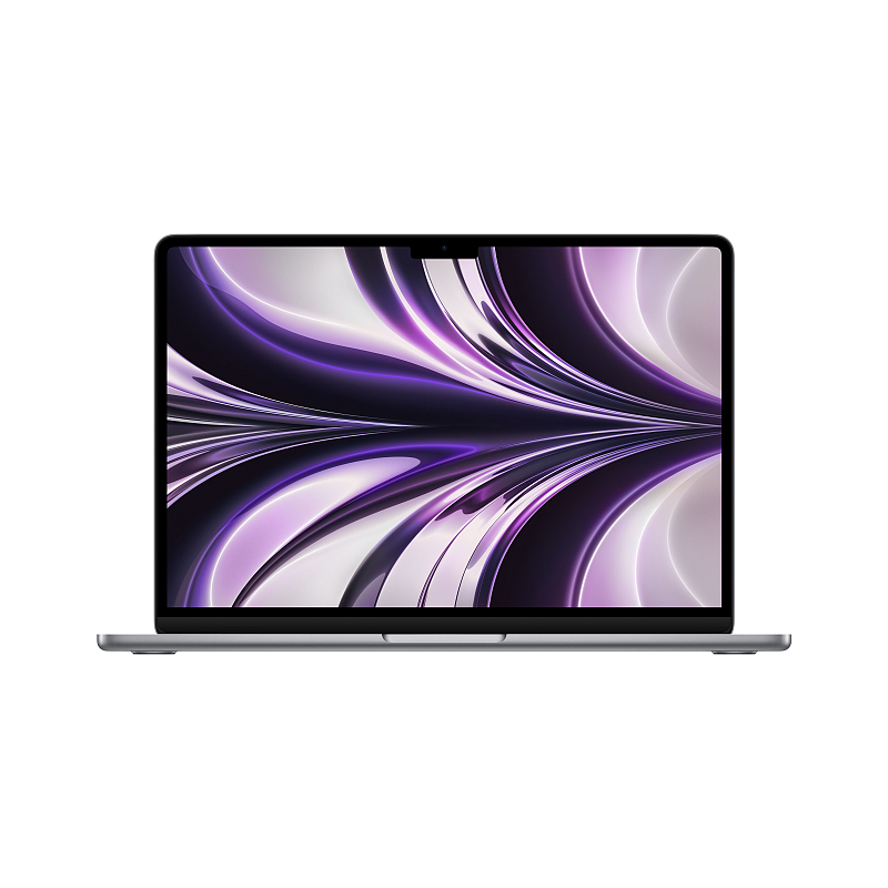 Apple MacBook Air Apple M M2 Laptop 34,5 cm (13.6") 8 GB 256 GB SSD Wi-Fi 6 (802.11ax) macOS Monterey Grau