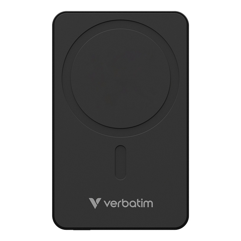 Verbatim Charge 'n' Go Essentials 5000 mAh Kabelloses Aufladen Schwarz