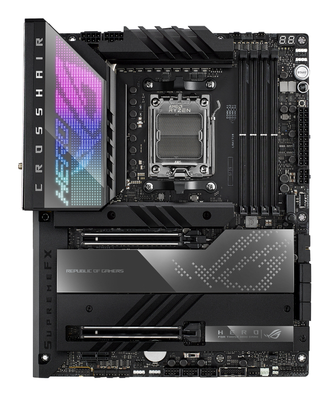 ASUS ROG CROSSHAIR X670E HERO AMD X670 Sockel AM5 ATX